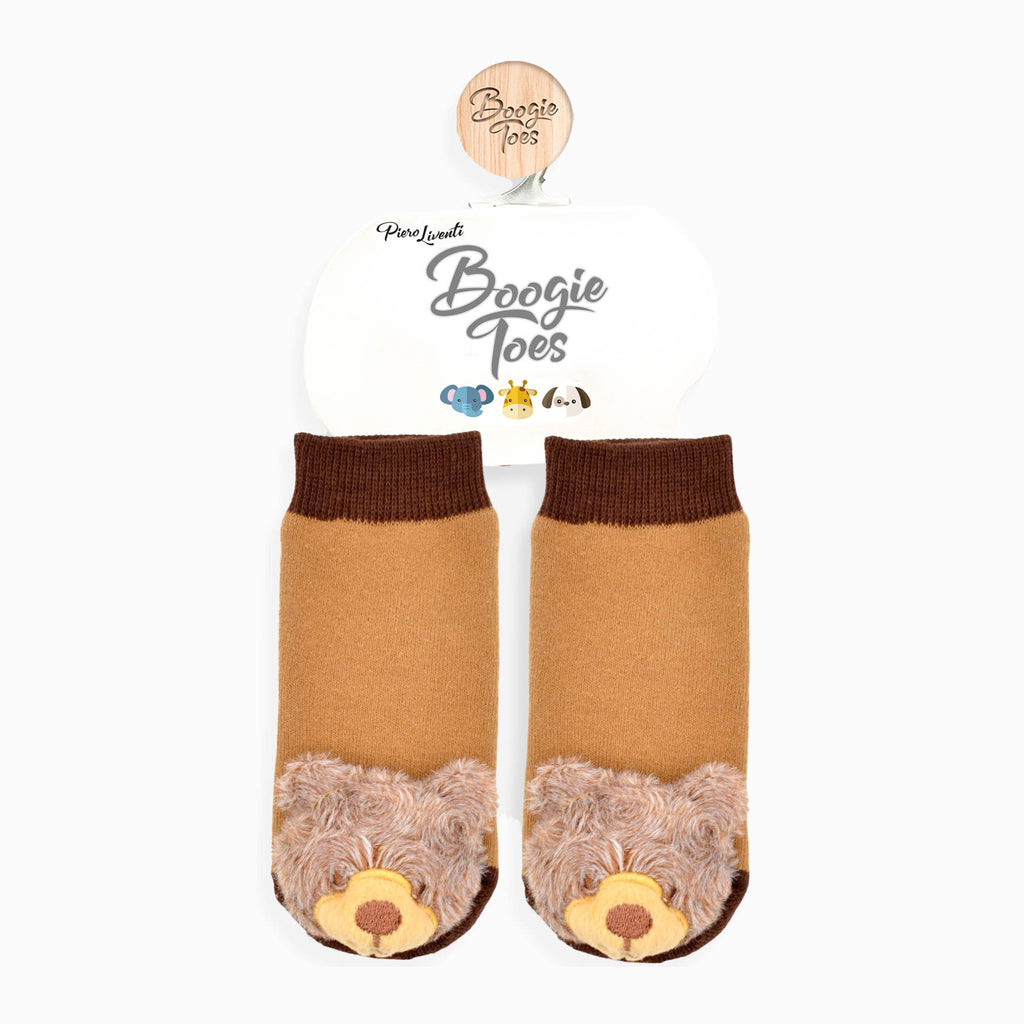 Grizzly Bear Boogie Toes Rattle Socks: 0 - 1 Y
