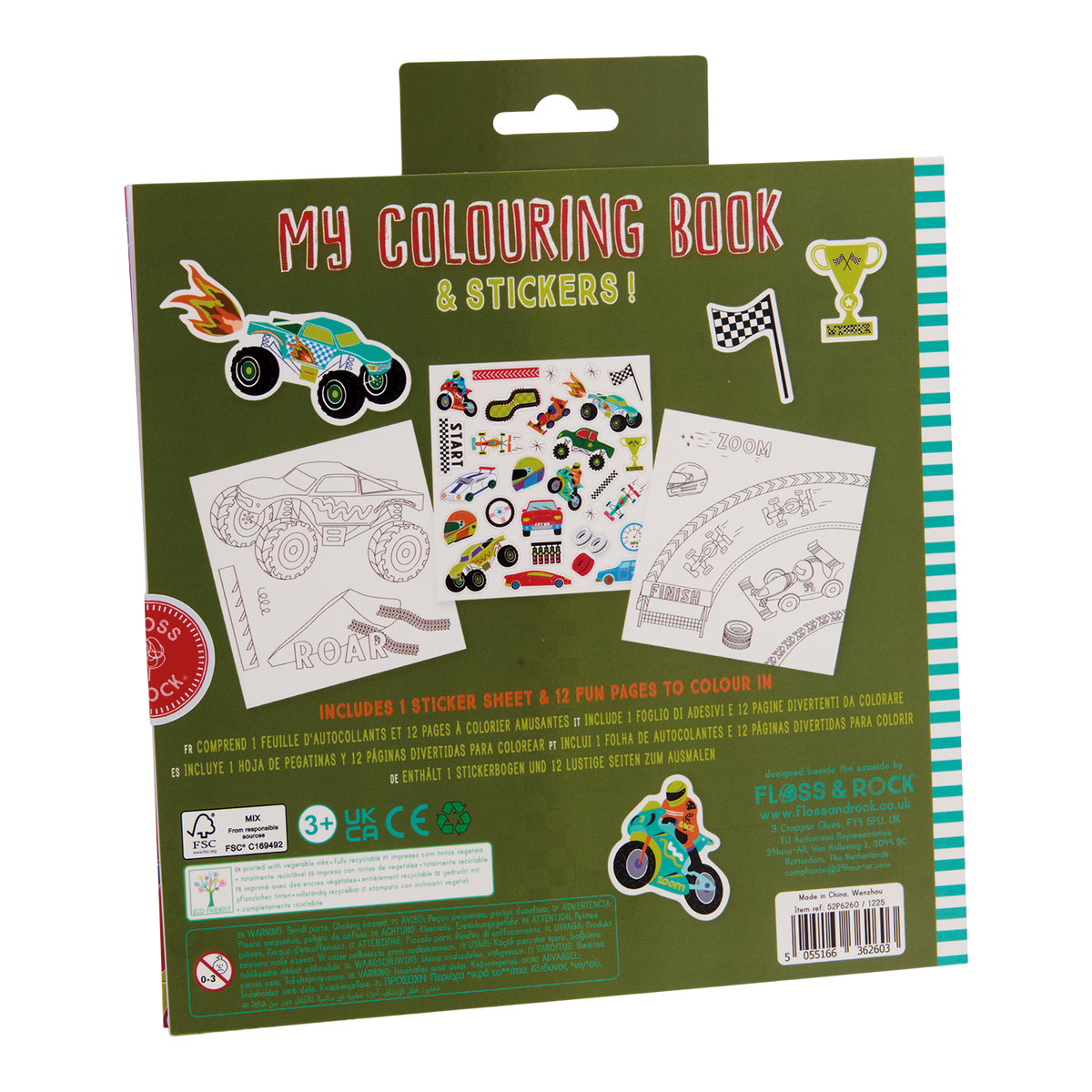 Scribble Sniffs Cars My Coloring Book