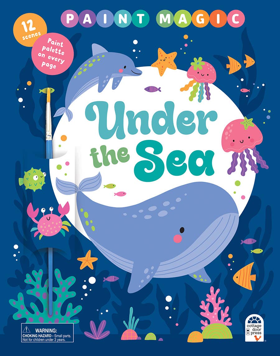 Paint Magic Under the Sea – Watercolor Paint Book for Kids