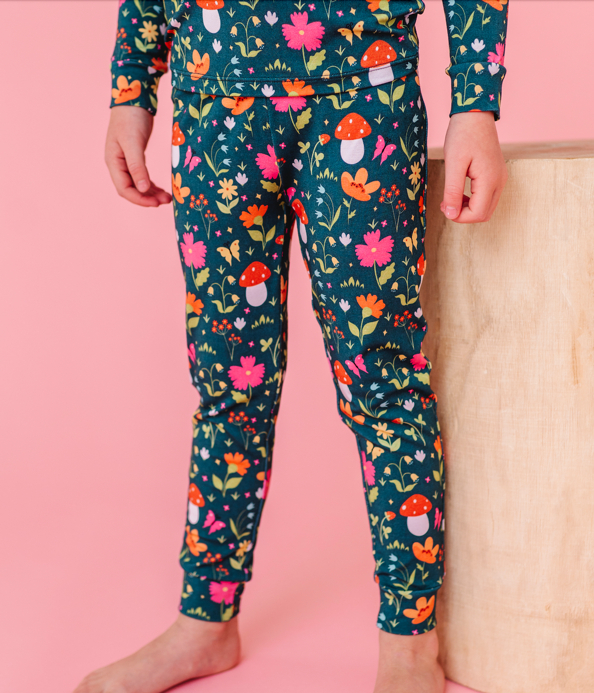 Kids Bamboo Pajamas - Bamboo Fall Clothing- Sylva: 4