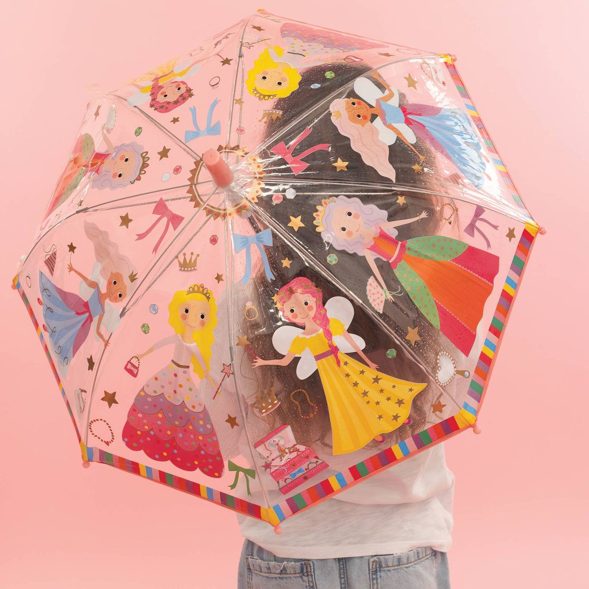 Princess 3+ Transparent Color Changing Umbrella