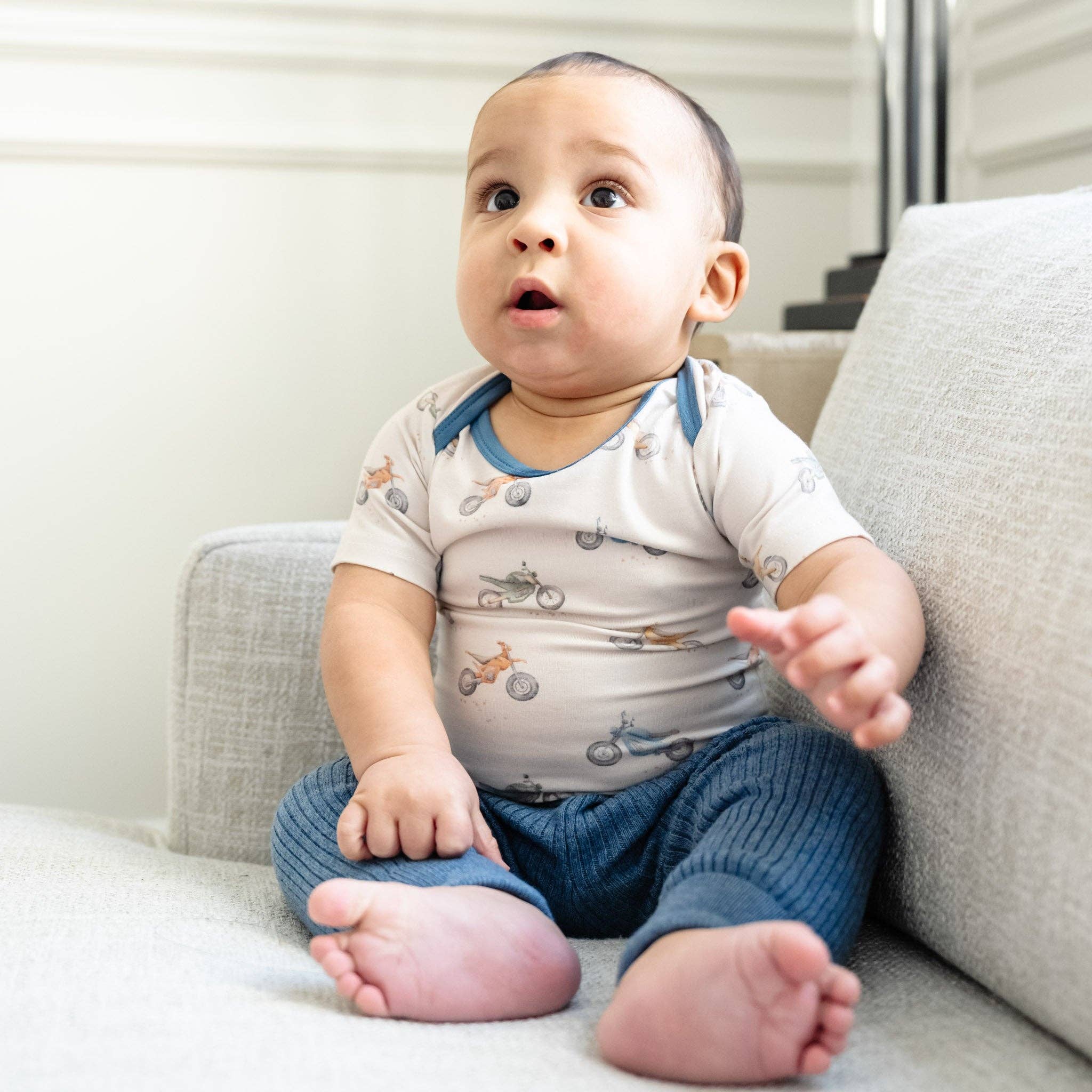 Short Sleeve Bodysuit - Ryder: 18-24 Months