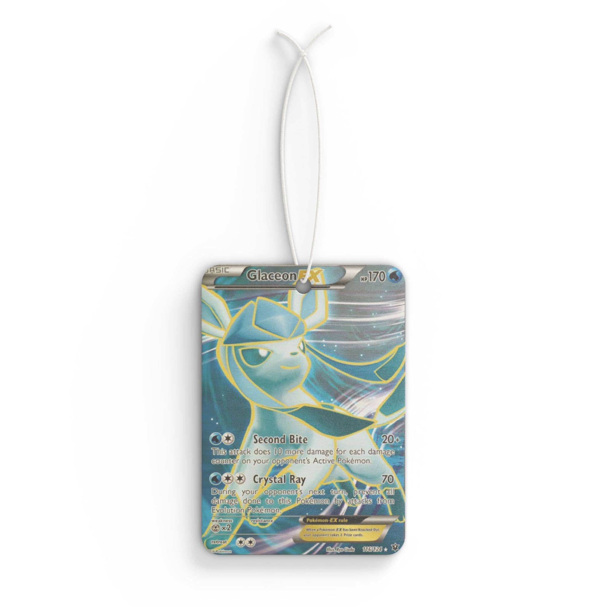 FX  Glaceon Pokémon Car Freshener- coconut Scent 