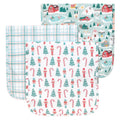 3 Pack Premium Burp Cloths - Nicholas
