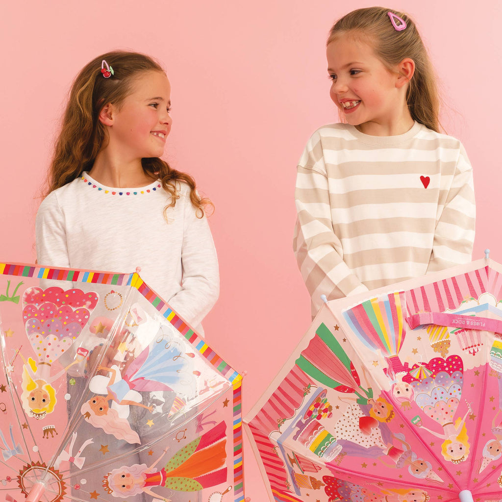 Princess 3+ Transparent Color Changing Umbrella