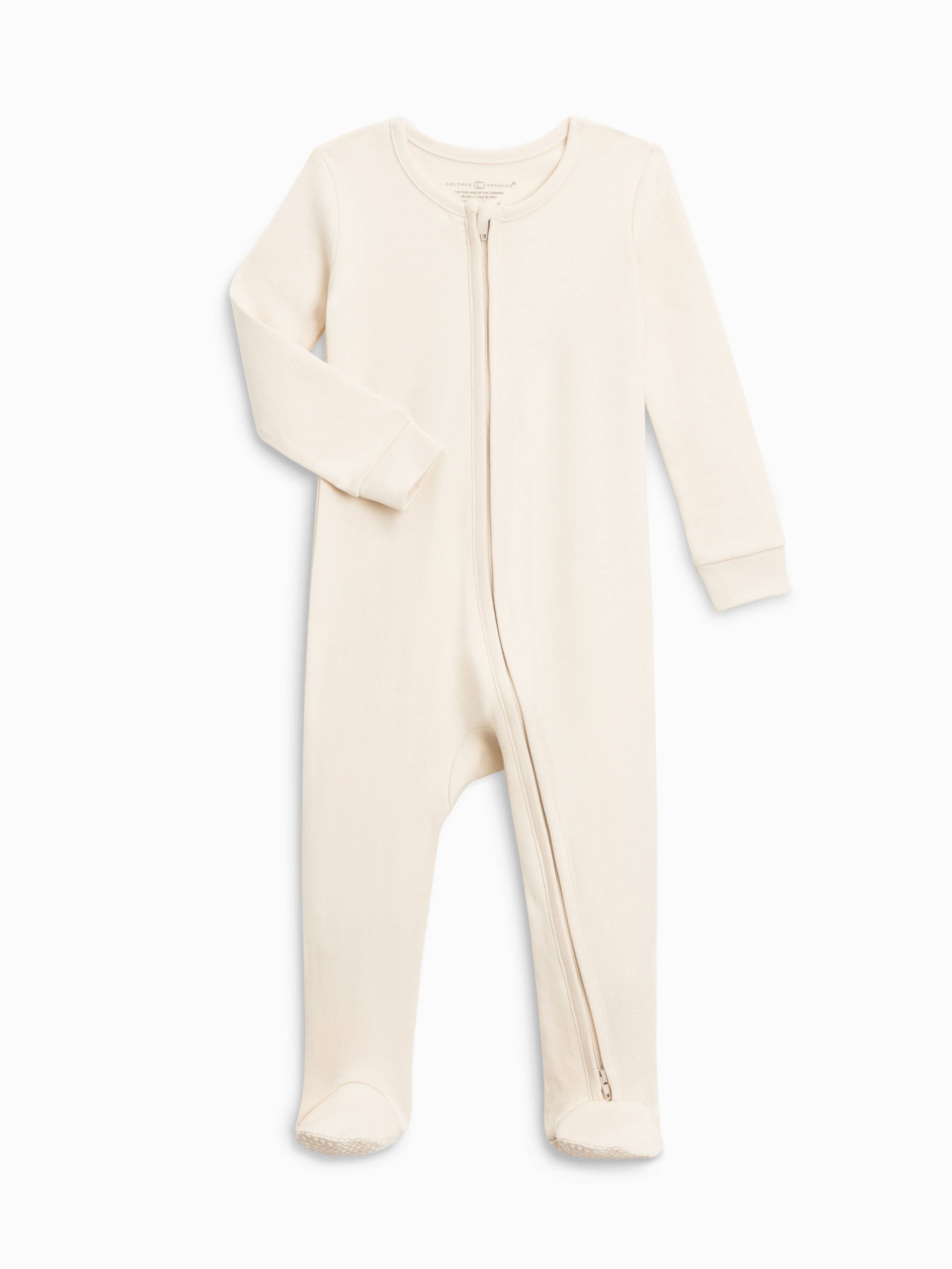 Classic Peyton Zipper Sleeper: Thyme / 3-6M