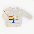 Menorah Crew Neck Sweater for Baby & Toddler SALE: 2-3T