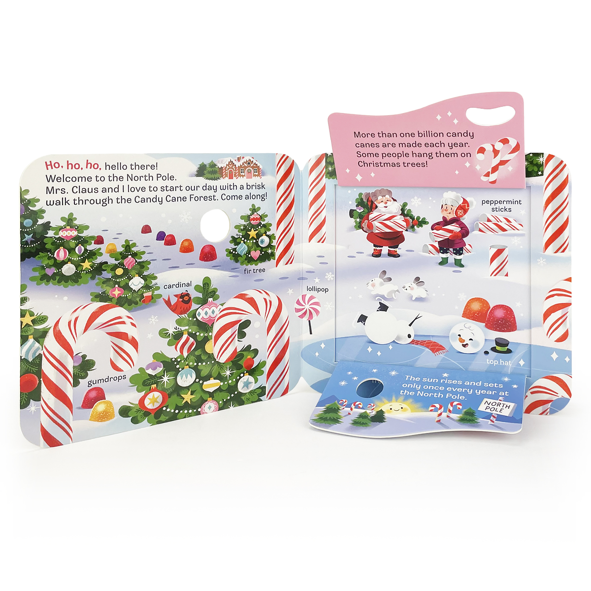 Jolly Lift-a-Flap Christmas Novelty Board Book