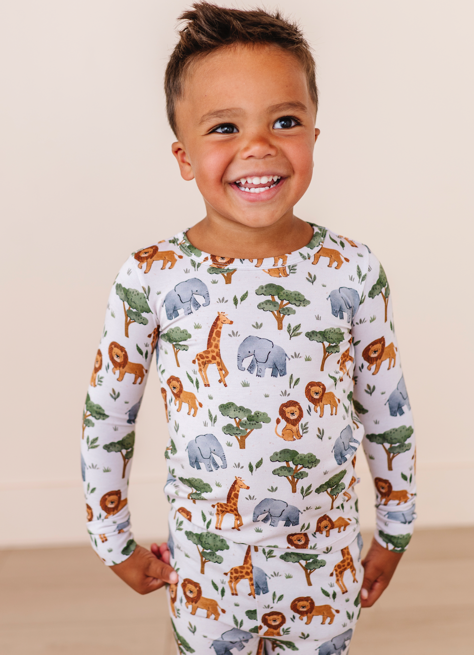 Kids Bamboo Pajamas - It's a Jungle Out There: 4