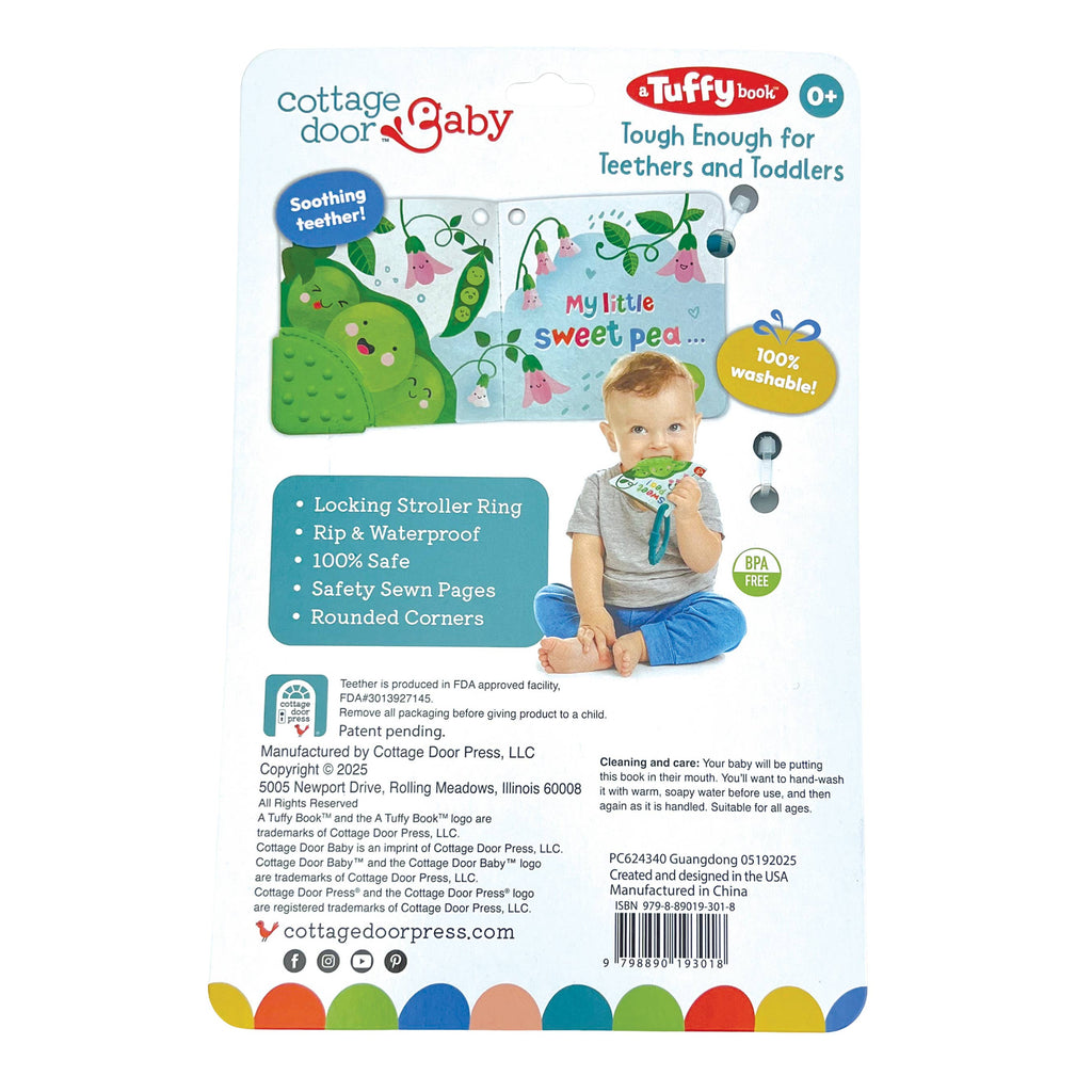 Cherry Cute / Sweet Pea 2-Pack Tuffy Set (Corner Teether)