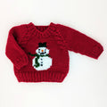 Frosty Snowman Ruby Crew Neck Sweater Baby & Toddler SALE: 3-4T