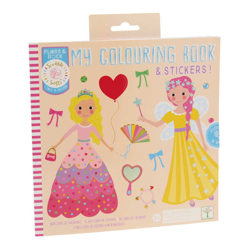 Scribble Sniffs Princess My Coloring Book