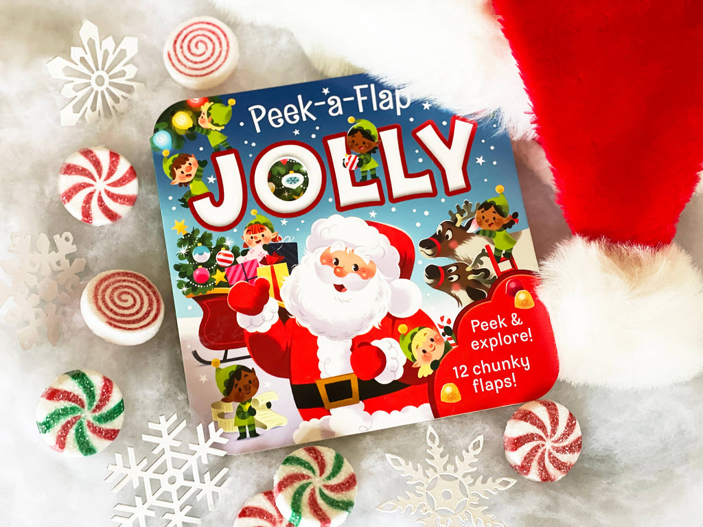 Jolly Lift-a-Flap Christmas Novelty Board Book