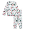 Christmas Snowmen Kids Bamboo Pajama Set: 18-24M
