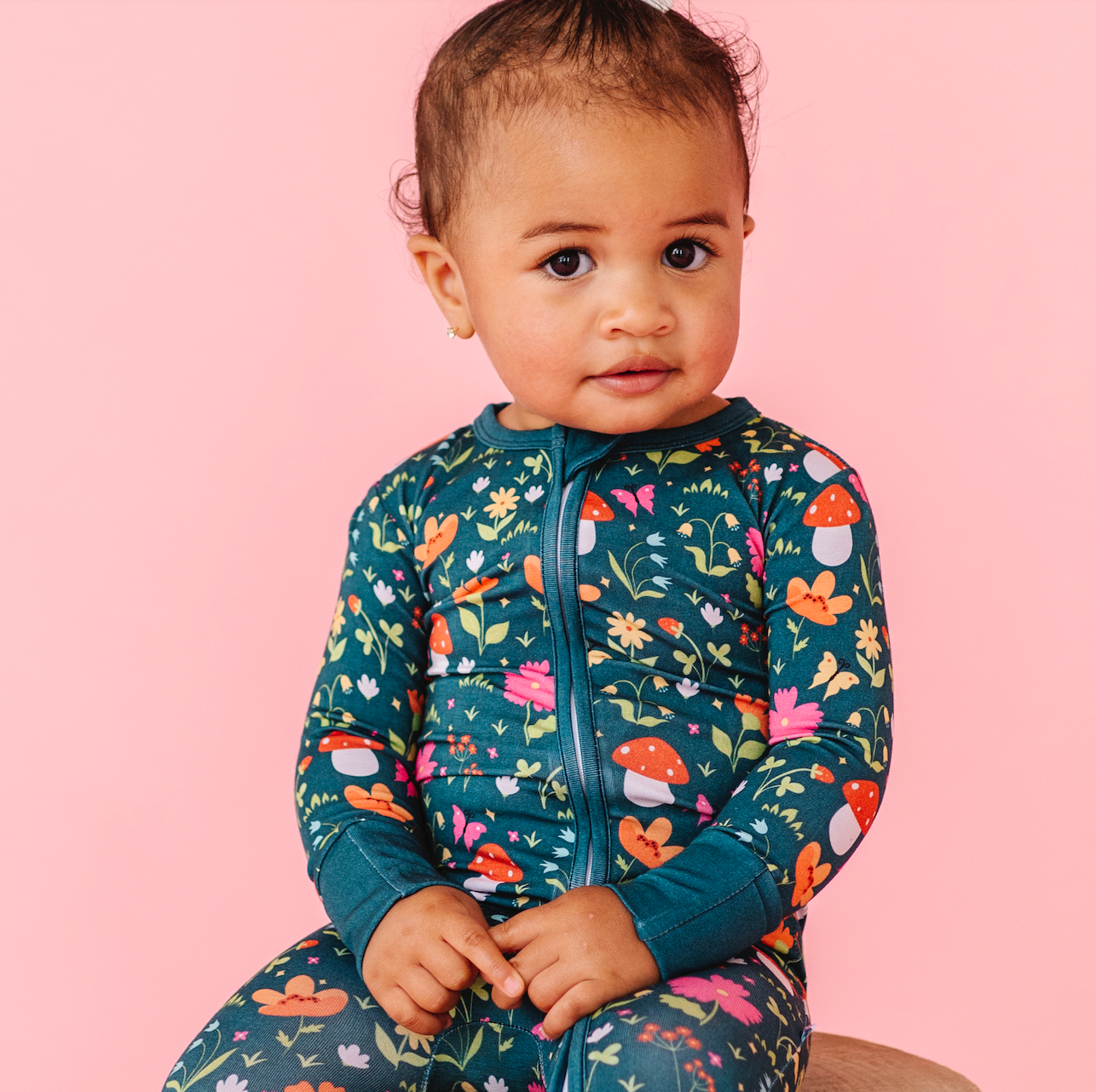 Baby Bamboo Pajamas - Bamboo Sleeper - Sylva: 3-6m