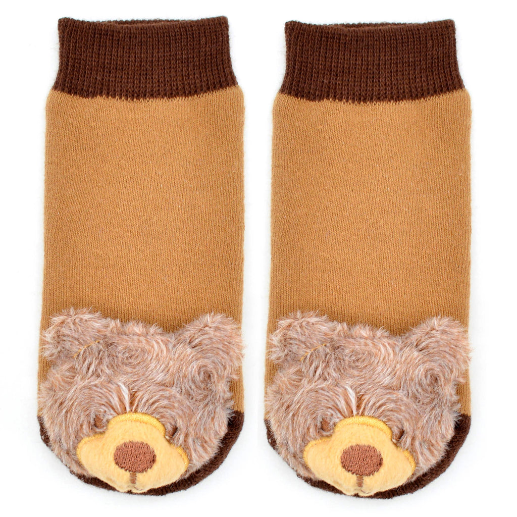 Grizzly Bear Boogie Toes Rattle Socks: 0 - 1 Y