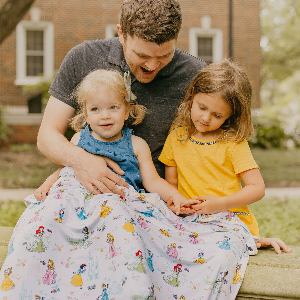 Disney Princess Swaddle Receiving Baby Blanket