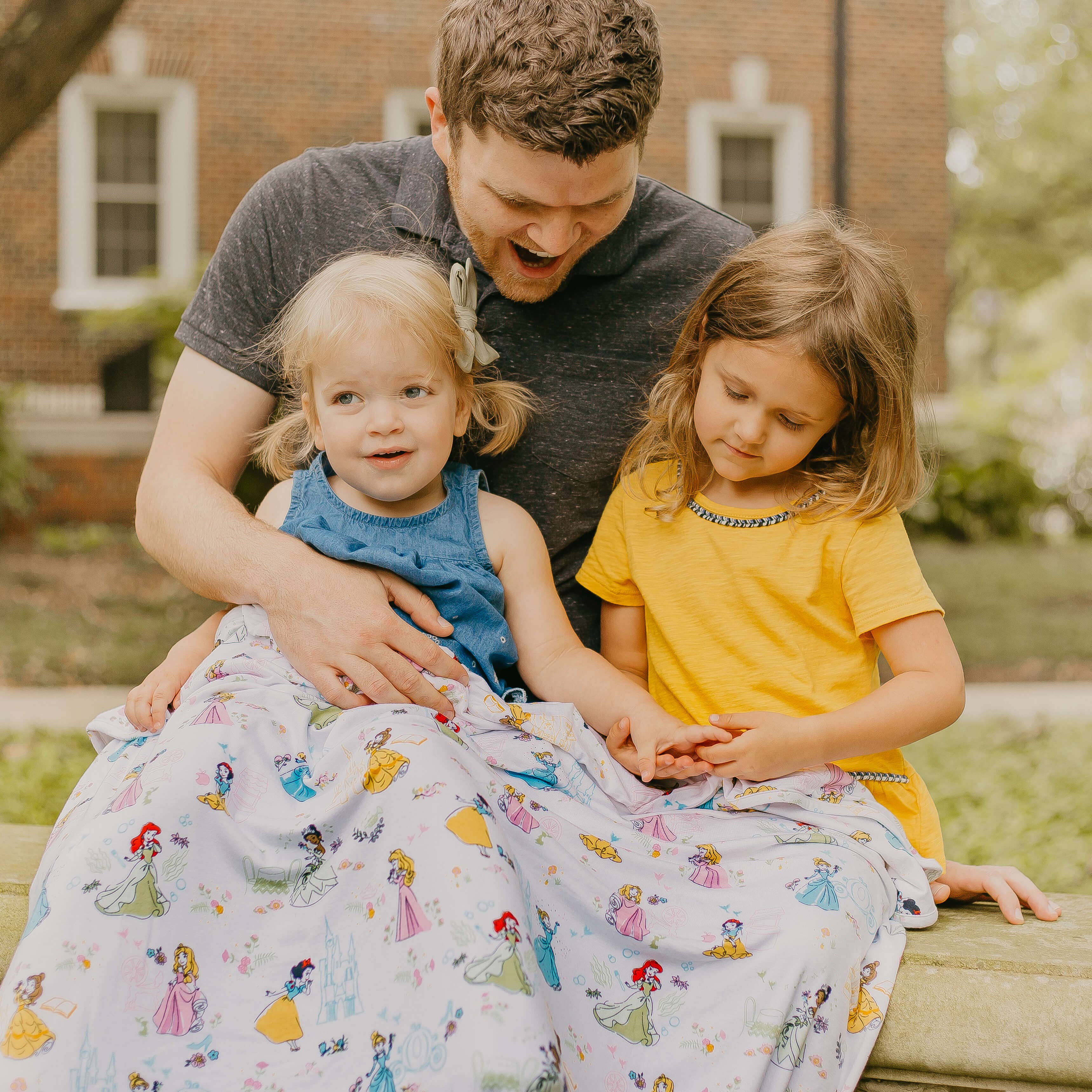 Disney Princess Swaddle Receiving Baby Blanket
