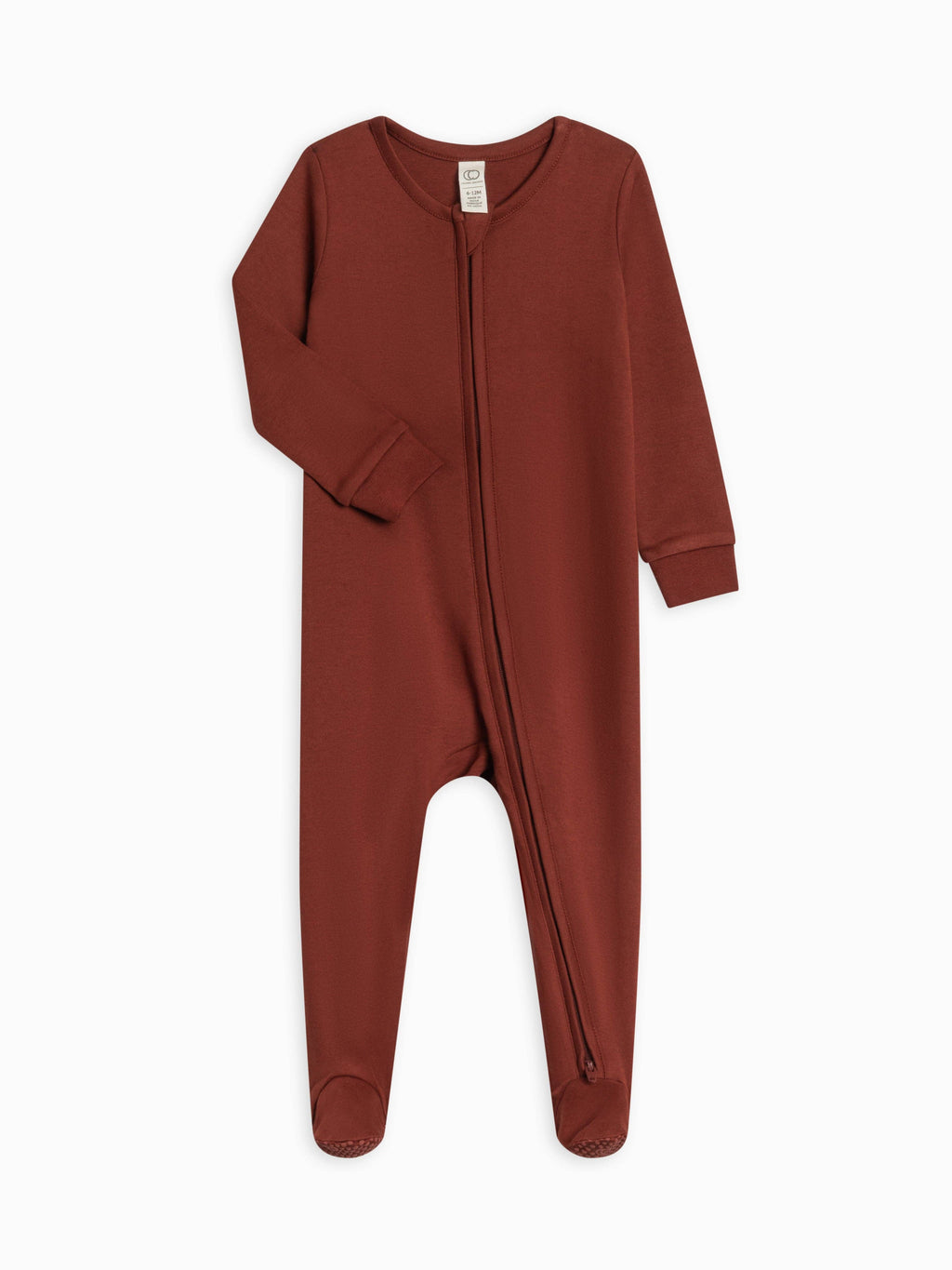 Classic Peyton Zipper Sleeper: Blush / 6-12M