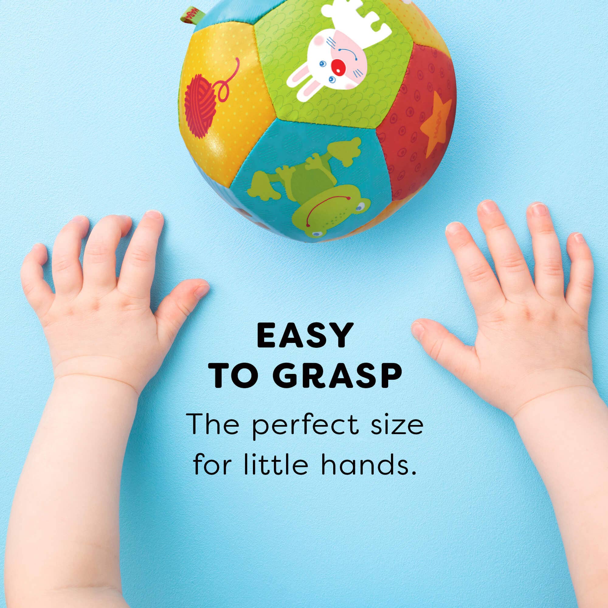 Animal Friends, 4 1/2" Soft Baby Ball