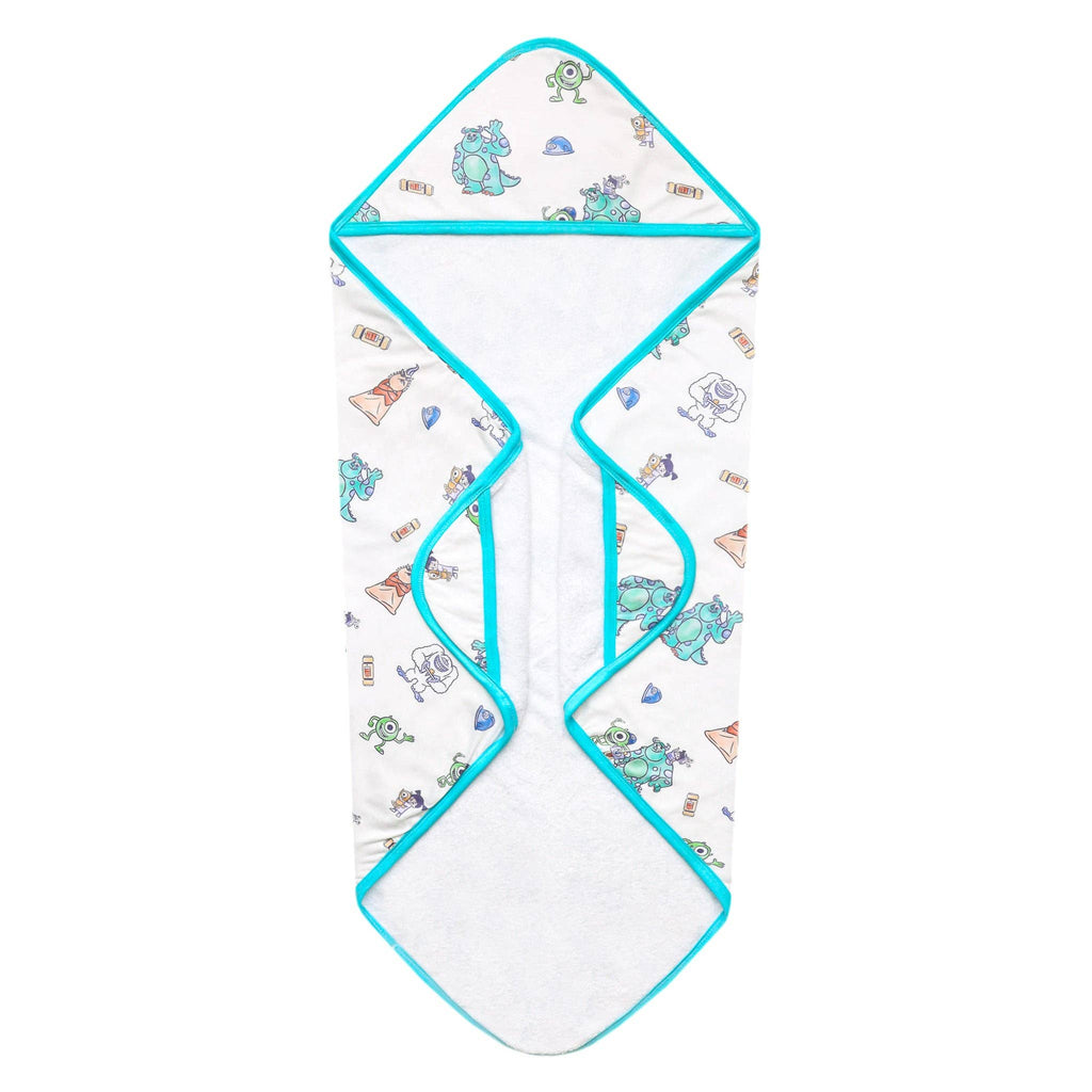Premium Baby Knit Hooded Towel - Monsters, Inc. Friends