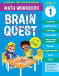 Brain Quest Math Workbook: 1st Grade: Trade Paperback
