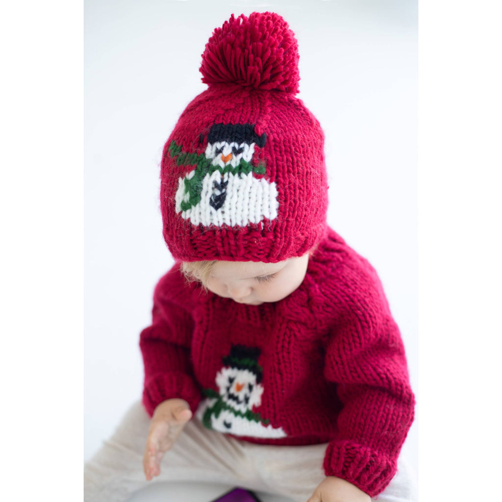Frosty Snowman Ruby Crew Neck Sweater Baby & Toddler SALE: 12-18 months