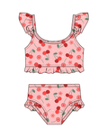 Two Piece Isla Swimsuit - Cherry on Top: 6
