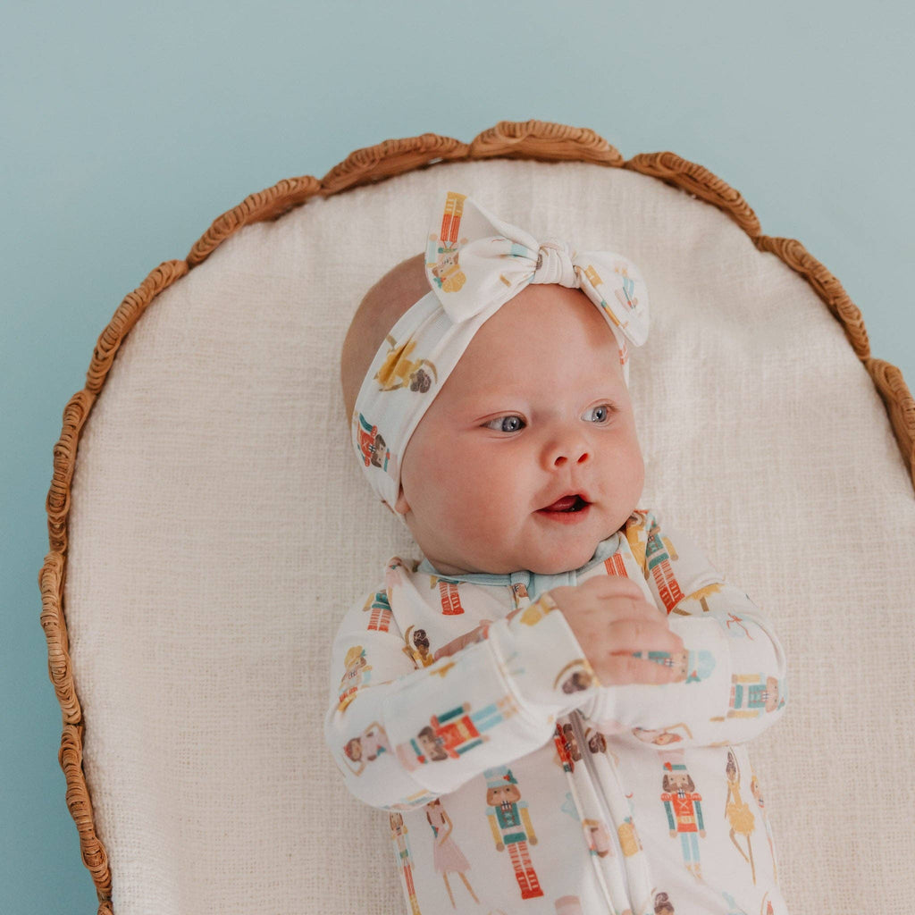 Zip-Up Footie Pajama - Juliet: Newborn