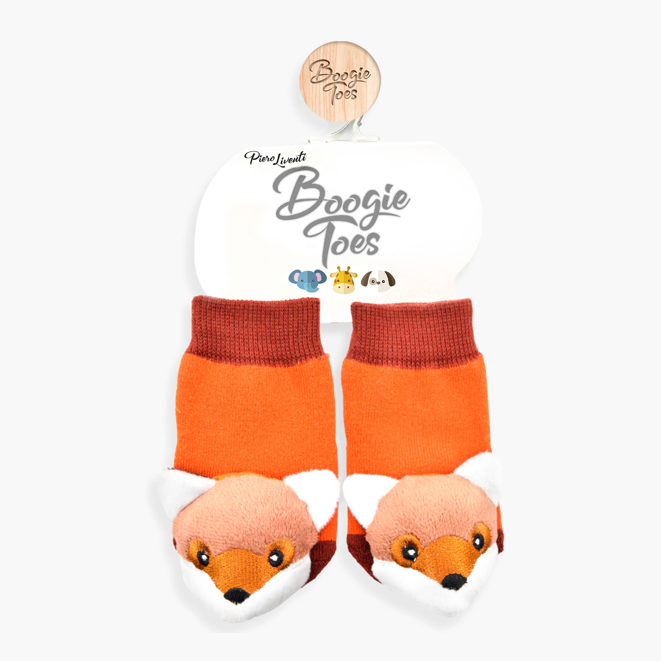 Fox Boogie Toes Rattle Socks: 0 - 1 Y