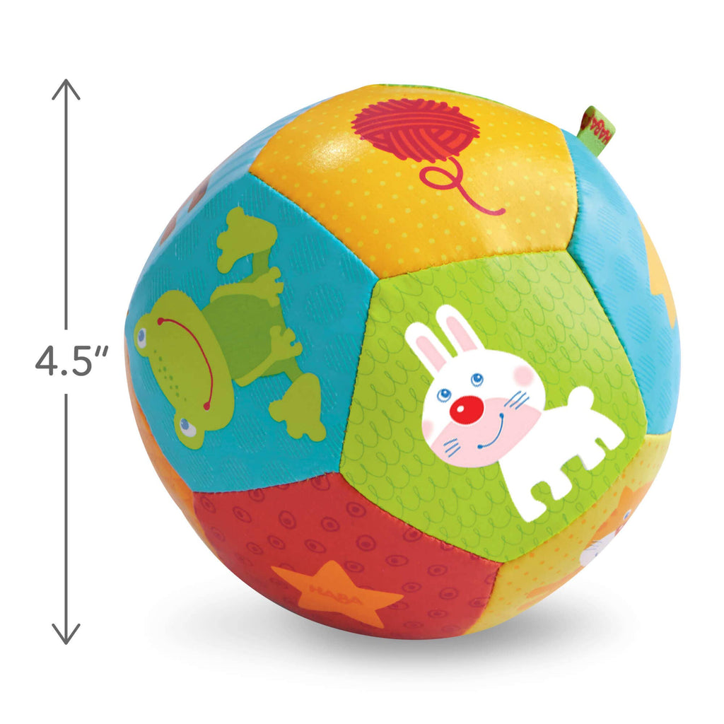 Animal Friends, 4 1/2" Soft Baby Ball